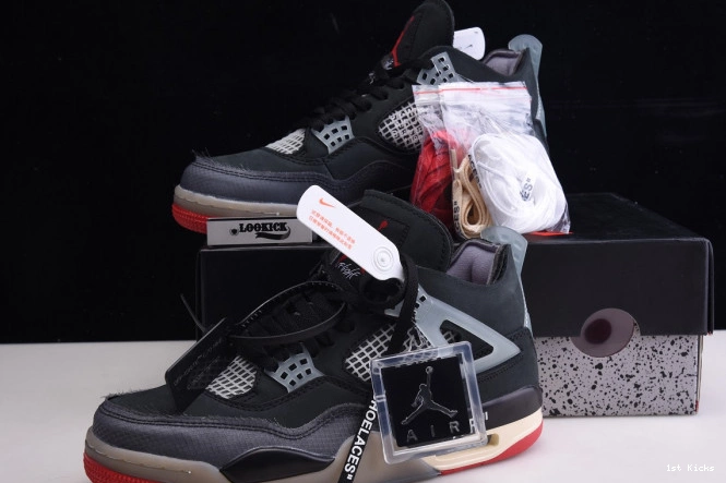CV9388-001 Bred Air Off 4 Jordan x Retro White 0520